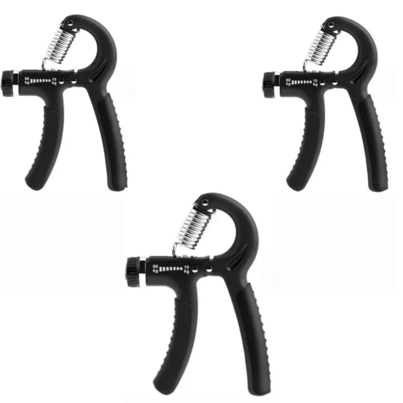 Hand Grip flexor de punho antebraço e mãos com mola ajustável