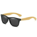Óculos De Sol Masculino Haste Madeira Bambu