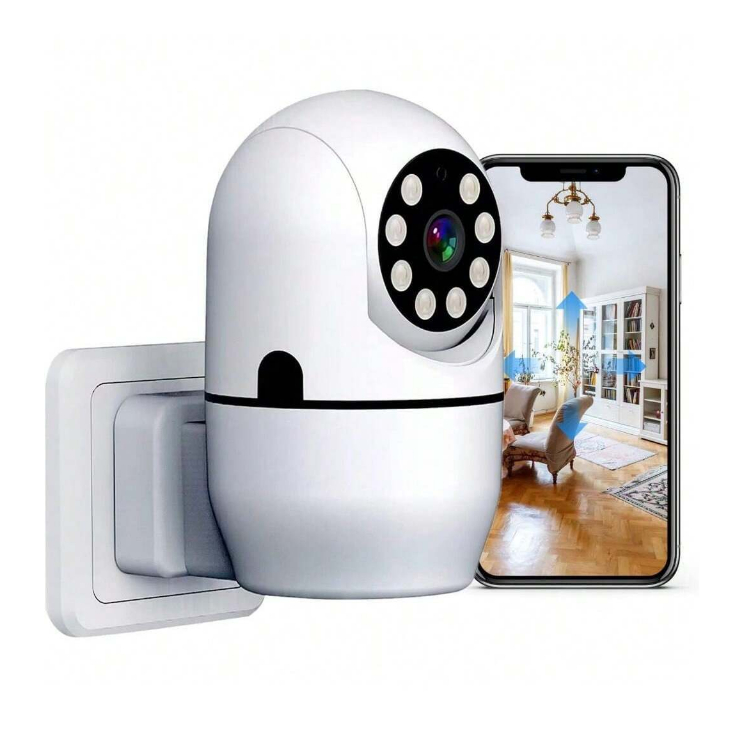 Câmera de Segurança HWN-AP03 Full HD Wifi Visão 360° e Noturna APP IC Original Envio Imediato