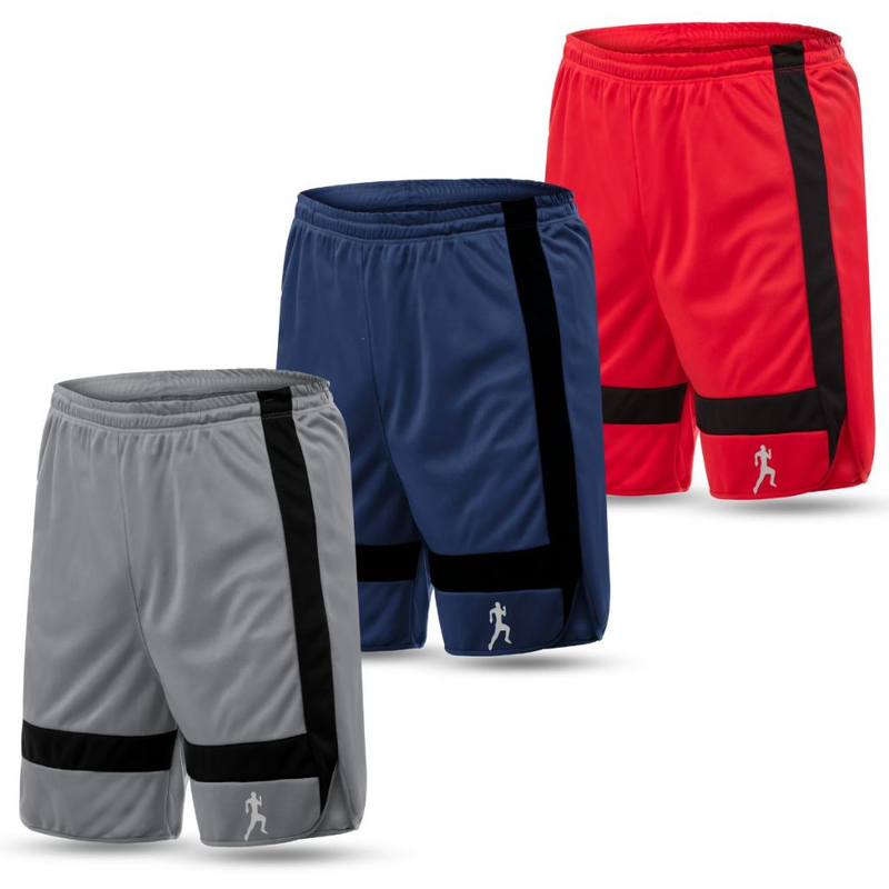 Kit 5 Bermudas shorts masculino academia treino