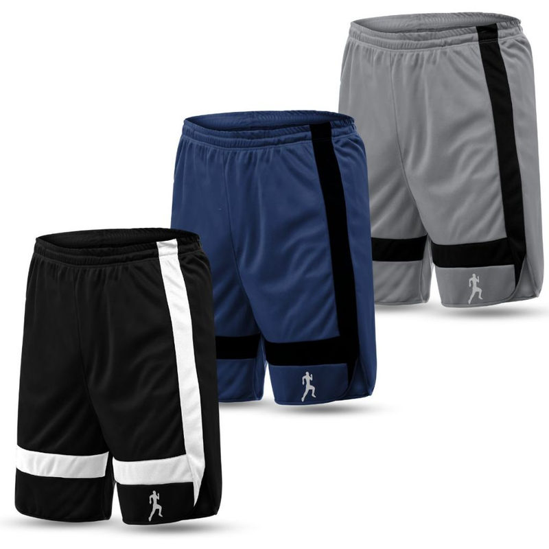 Kit 5 Bermudas shorts masculino academia treino