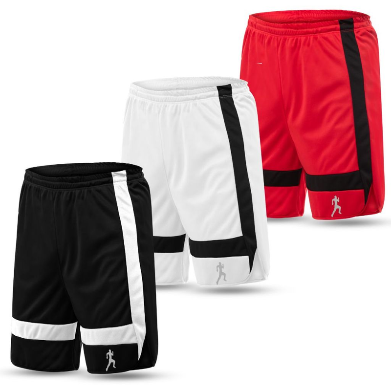 Kit 5 Bermudas shorts masculino academia treino