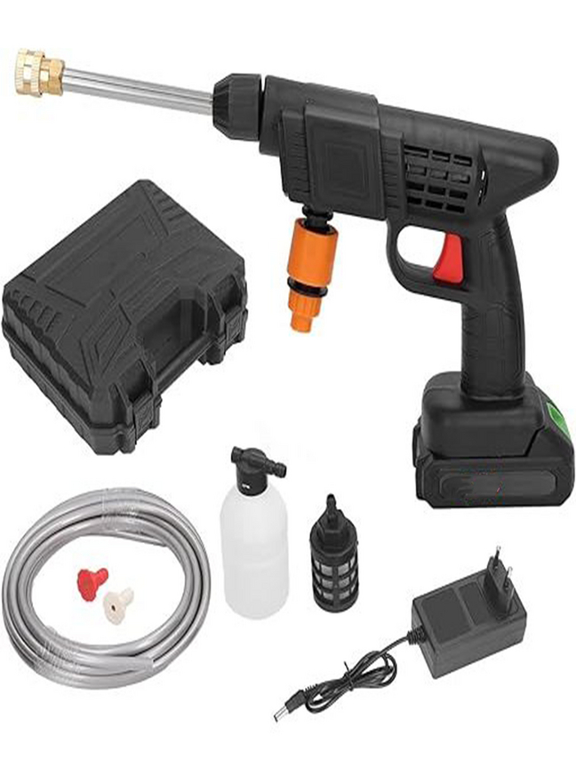Lavadora de Alta Pressão Portátil Lava Carros E Jardins Linha Premium Pistola Profissional
