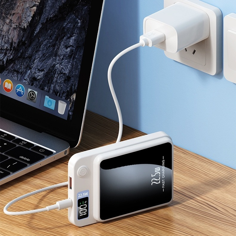 Carregador Portátil Para Iphone Indução Magsafe Powerbank 10000 mAh Battery Pack -Y211