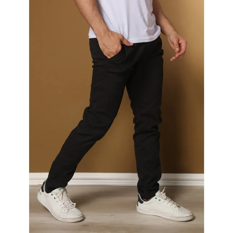 Calças Sarja Masculina Alfaiataria Esporte Fino