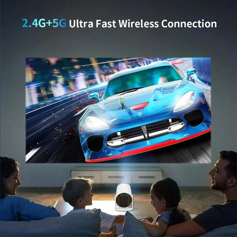 Projetor Portátil Wi-fi Lançamento Com Android HDMI Smart Cinema