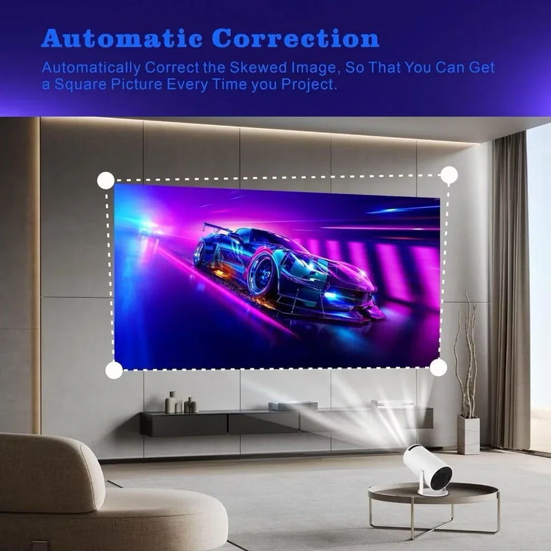 Projetor Portátil Wi-fi Lançamento Com Android HDMI Smart Cinema