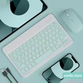 Teclado 10 polegadas com mouse sem fio, bluetooth