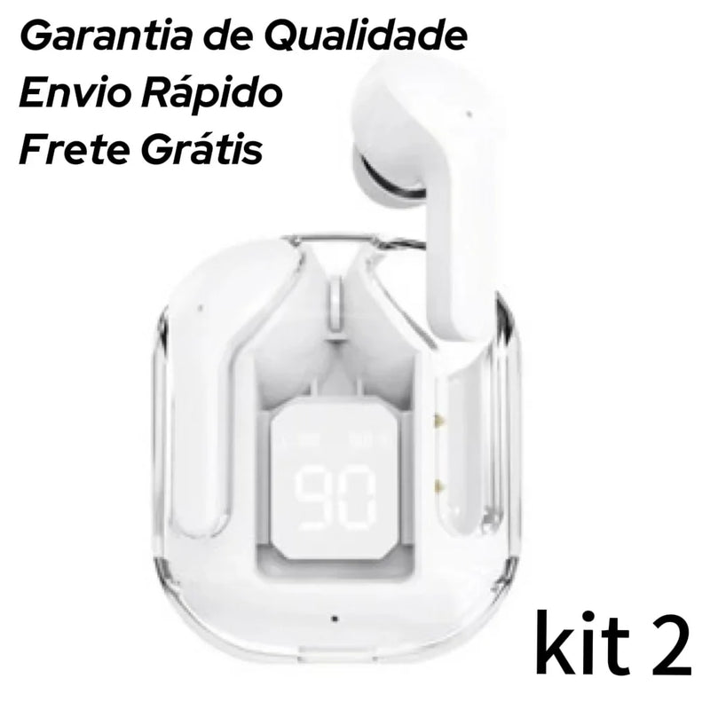 Fones Bluetooth 5.3 com Display LED