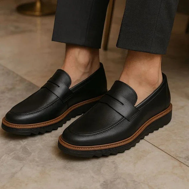 Mocassim Oxford Masculino Slip On Drive Solado Tratorado Moderno Dia Dos Pais Envio Imediato