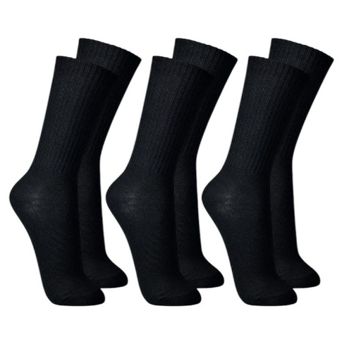 Meias masculina cano alto sport kit com 12 pares