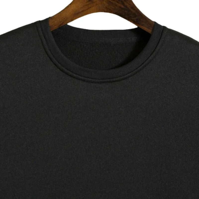 Kit 2 Moletom Careca Gola Redonda Liso Com Ribana Flanelado Casaco Alta Qualidade Preço Imperdível