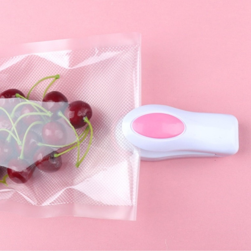 Mini Seladora Máquina De Para Auxiliar Na Cozinha Veda Comidas E Legumes