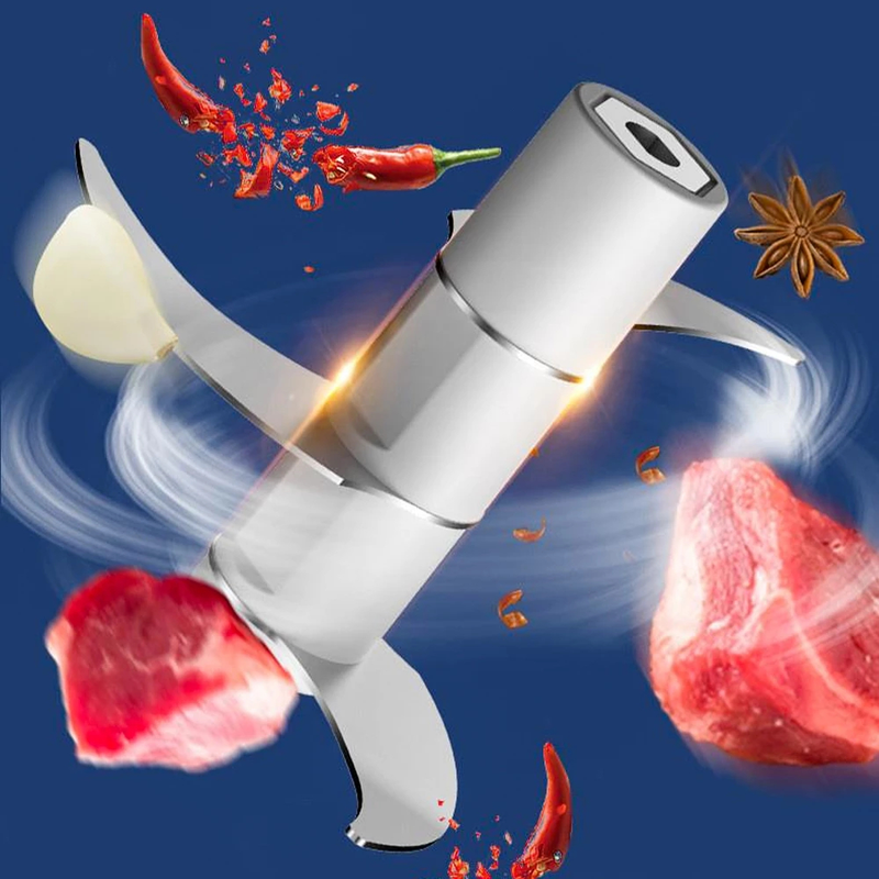 Mini Processador Triturador Sem Fio Elétrico 250ML De Alimentos Para Legumes Alho Gengibre