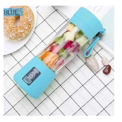 Mini Liquidificador Portátil Shake 6 Laminas + Cabo USB ENVIO