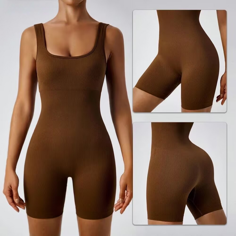 Macacão esportiva academia yoga levanta bumbum