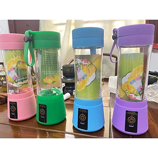 Mini Liquidificador Portátil Shake 6 Laminas + Cabo USB ENVIO