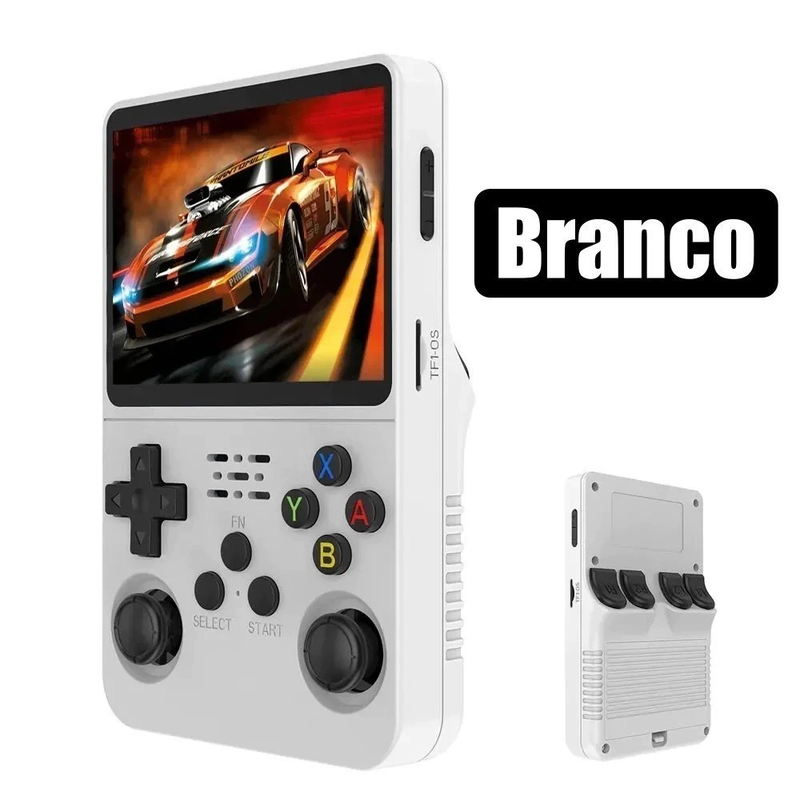 Console Portátil R36S + de 15.000 Jogos Vídeo Game 64g Linux Tela IPS