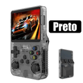 Console Portátil R36S + de 15.000 Jogos Vídeo Game 64g Linux Tela IPS