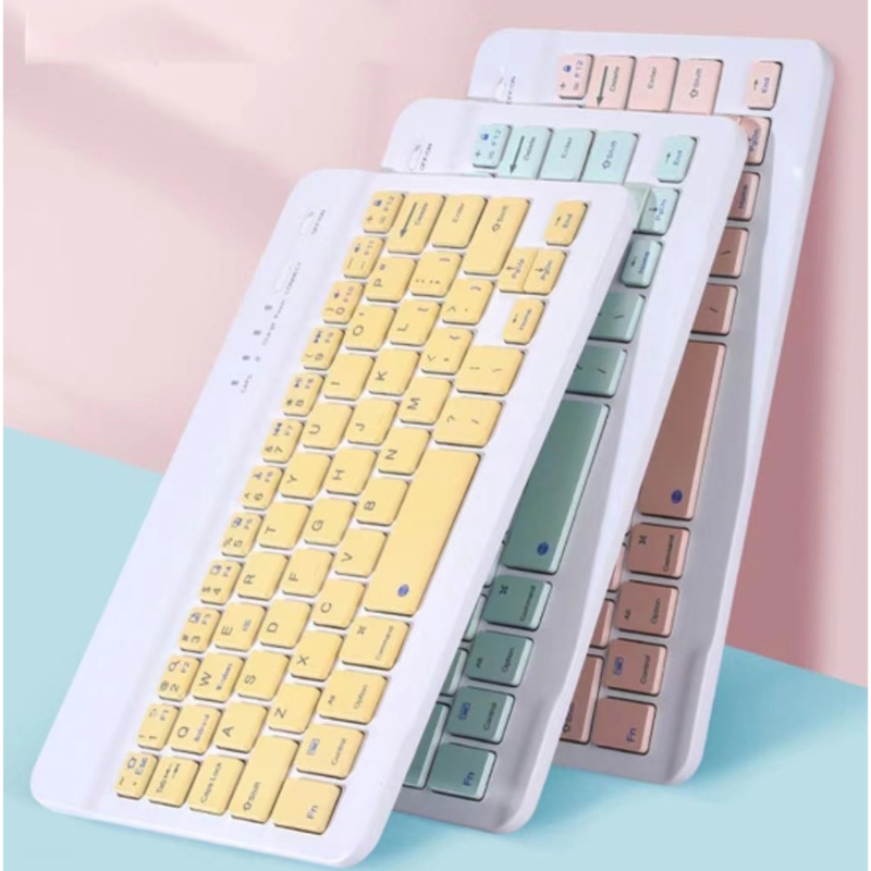 Teclado 10 polegadas com mouse sem fio, bluetooth