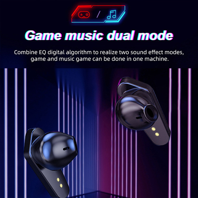 Fone Gamer X15 Bluetooth 5 Sem Fio Estéreo Ultrabaixa Latência para Jogos