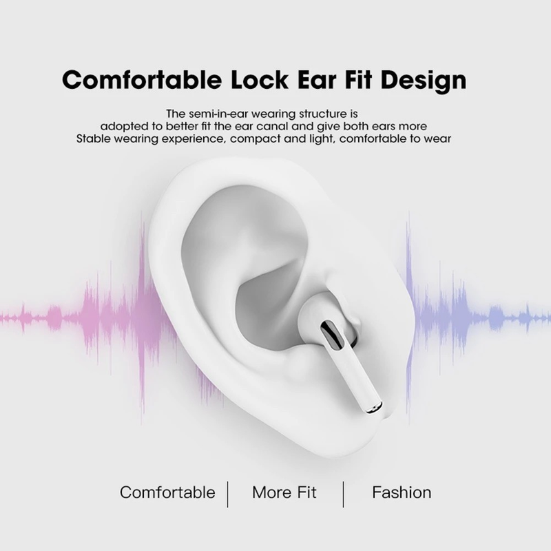 Fone de Ouvido Sem Fio PRO5 airpods Com Cancelamento De Ruído Bluetooth Pop-Up para iOS e Android