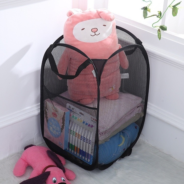 Cesto De Roupa Caixa Cesto Dobrável Para Roupas E Brinquedos Cesto Infantil Cores Diversas Caixa Organizadora Cozinha