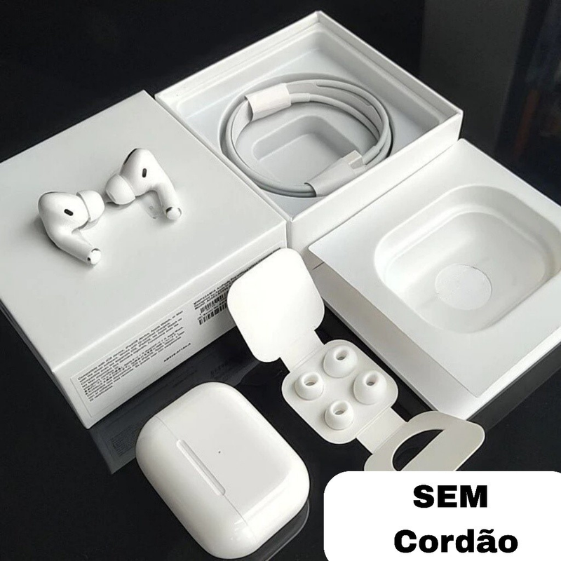 Fone de ouvido sem fio PRO5 airpods com cancelamento de ruídos para iOS e android