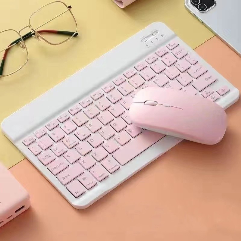 Sem Fio Bluetooth Teclado 10 Polegadas com mouse