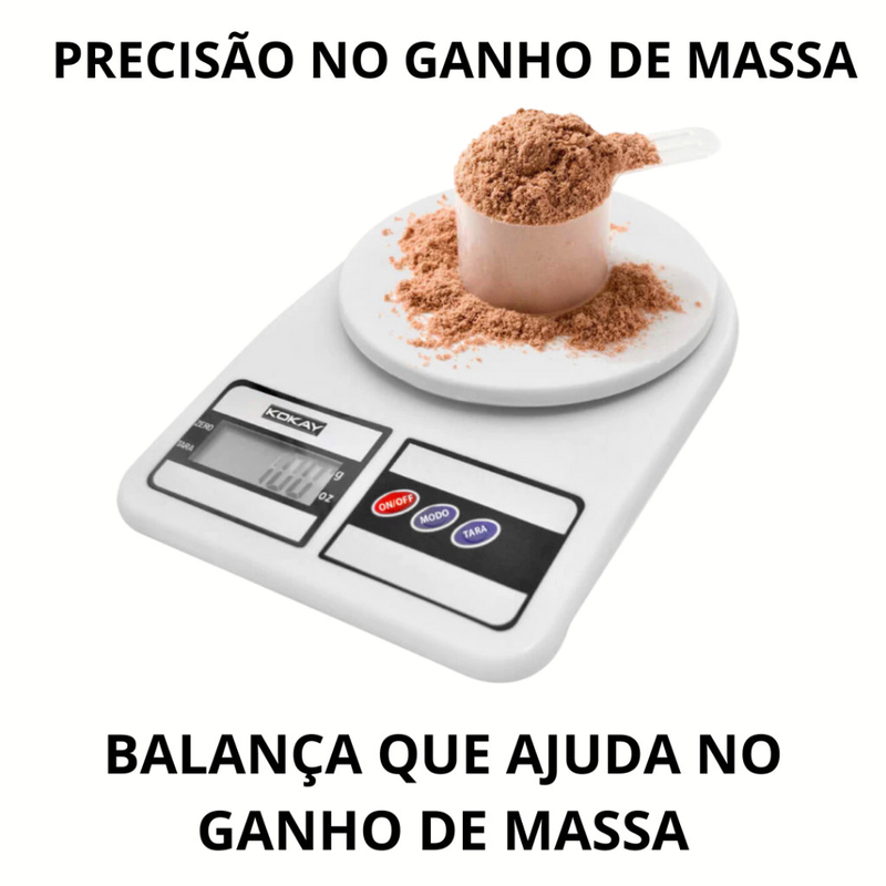 Balança Digital Com Pilhas Cozinha De alimentos Alta Precisão 0g a 10kg